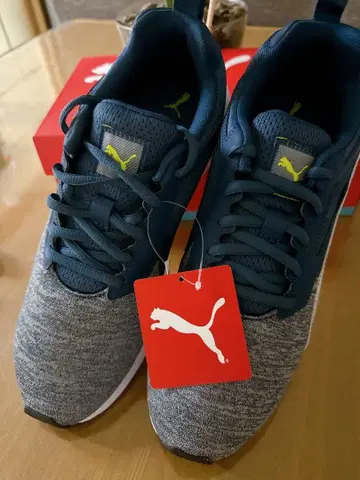 [새상품] PUMA 네이비 그레이 스니커즈 27cm