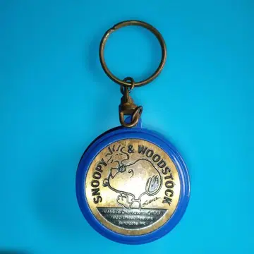 스누피 수동 와인딩 오르골 키링