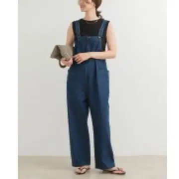 어반 리서치 도어스 데님 살로펫 오버롤