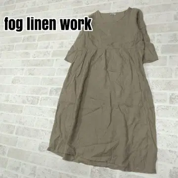 fog linen work 포그린워크 린넨 원피스