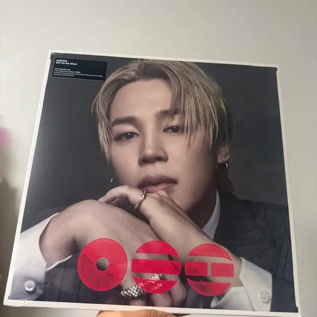 방탄소년단 BTS 아리랑 지민버전 lp 엘피 바이닐