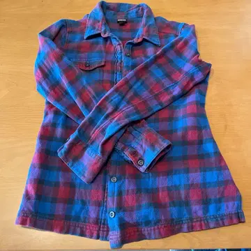 Patagonia 오가닉 코튼 체크 셔츠 사이즈 2