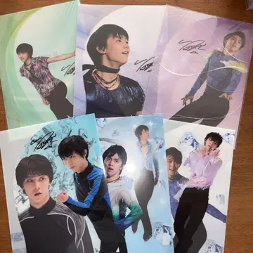 하뉴 유즈루 클리어 파일 6장 세트