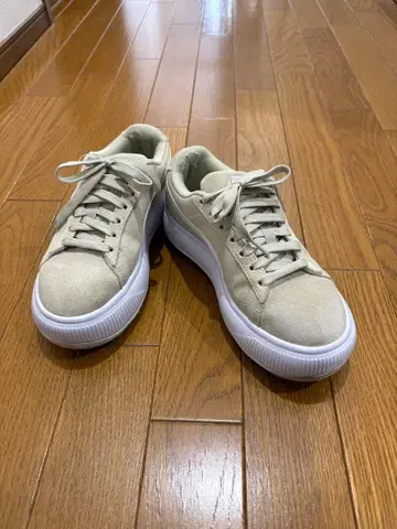 PUMA 스웨이드 마유 여성용 스니커즈 베이지 380686