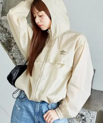 UMBRO x PUBLUX/엄브로 원포인트 자수 시어 블루종