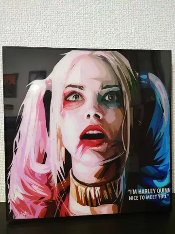 [ 하자품 ] 할리 퀸 할리 아크릴 아트 보드 핫토이즈