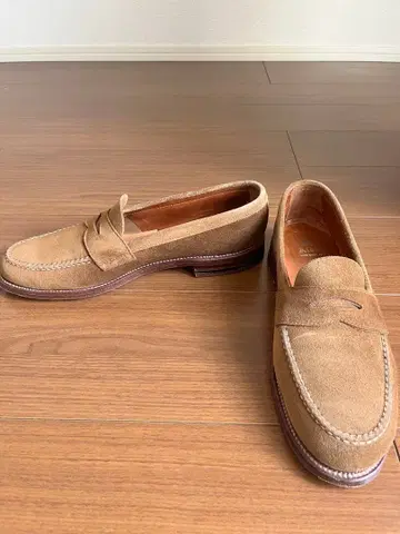 Alden 6243F 브라운 스웨이드 로퍼