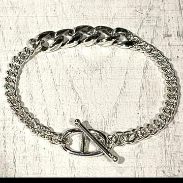 체인 맨틀 브레이슬릿 -실버 925- 팔찌