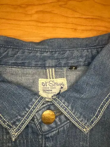 오어슬로우 Denim 초아 자켓 M