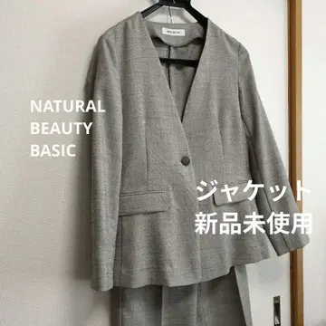 NATURAL BEAUTY BASIC 셋업 자켓 팬츠