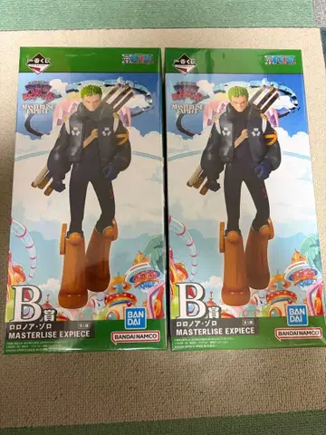 제일복권 에그헤드 BANDAI 조로 2체 세트 B상