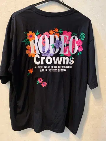 RODEO Crowns 블랙 T셔츠 M사이즈 택 포함 새상품