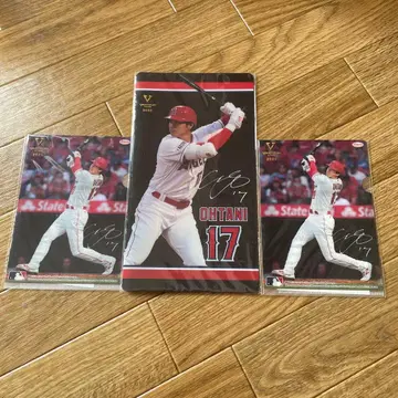 오타니 쇼헤이 사인 포함 카드 3장 세트