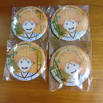 하이큐 히나타 쇼요 금박 캔뱃지 컬렉션 레츠고 교토 JR 도카이