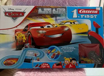 디즈니 카즈 레이스트랙 세트 전동 맥퀸