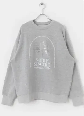 자수 그래픽 루즈 맨투맨/SENSE OF PLACE