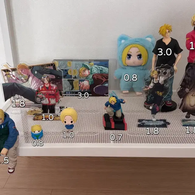 사카모토데이즈 아사쿠라 신 피규어 및 아크릴 스탠드 등 굿즈 처분