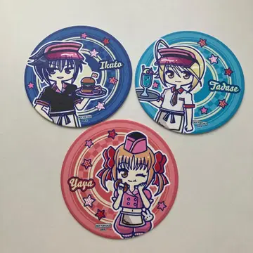 수호캐릭터 콜라보 카페 eeg 코스터 3장 세트