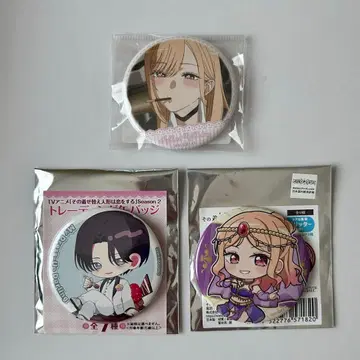 그 비스크 돌은 사랑을 한다 메모리즈 돈키 카페 마린 캔뱃지 총 3점