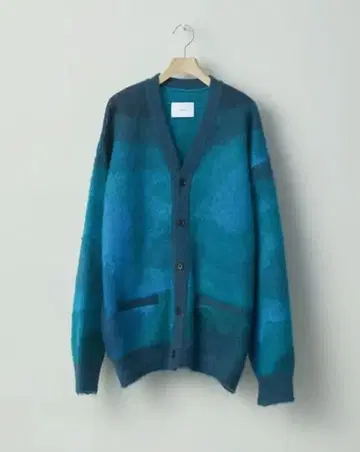 ssstein GRADATION MOHAIR CARDIGAN