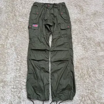 UFO 44615 카고 팬츠 카키 90s~00s 초기 Y2K 댄스
