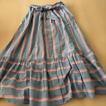 니나뮤 스트라이프 플레어 스커트