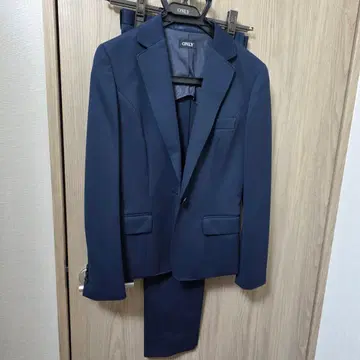 네이비 비즈니스 정장 수트 셋업 상하의