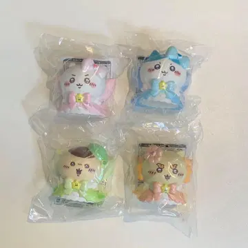 [4세트] 초 매지컬 치이카와 무차 매지컬 소프트 비닐 피규어 컬렉션