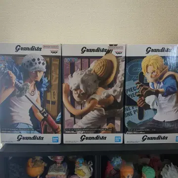 Grandista 피규어 세트 트라팔가 로우 루피 사보