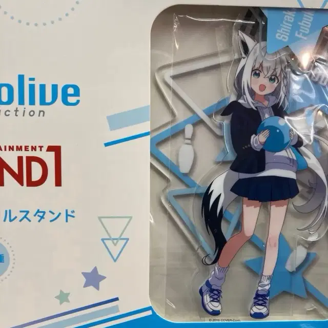 홀로라이브 라운드원 콜라보 후부키 디오라마 아크릴 스탠드