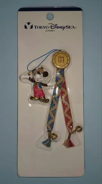 도쿄 디즈니 씨 미키마우스 스트랩 키링 액세서리
