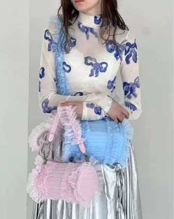 BLUE RIBBON SEE-THROUGH TOPS POPPY,