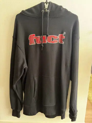 SOFTMACHINE x FUCT 블랙 후드티 Lsize