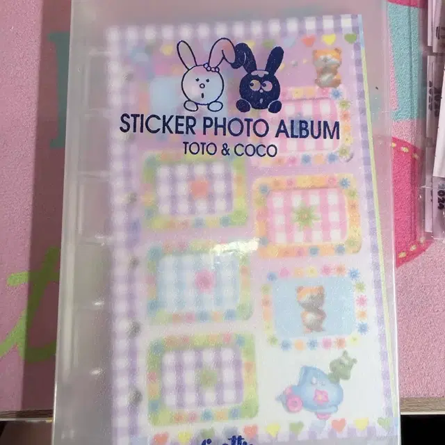 한국고전) 토토코코 스티커 사진 앨범