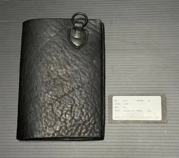 이삼카타야마 backlash 더블 숄더 가죽 지갑 블랙