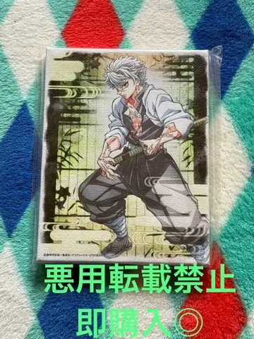 즉시 구매 귀멸의 칼날 시나즈가와 사네미 미니 캔버스