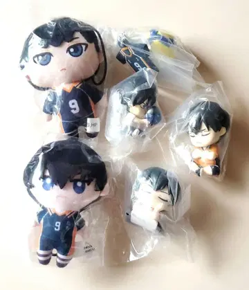 하이큐 카게야마 토비오 가챠가챠 어깨 쿵 봉제 인형 카푸코 오네무탄