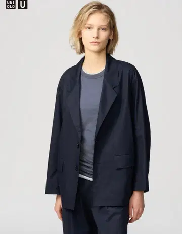 UNIQLO U 유니클로 코튼 블렌드 자켓 L