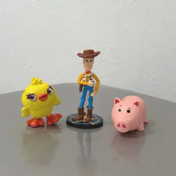 토이스토리 우디 더키 햄 피규어 세트