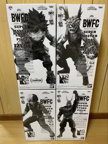 BWFC 제일복권 나의 히어로 아카데미아 SMSP 피규어 세트