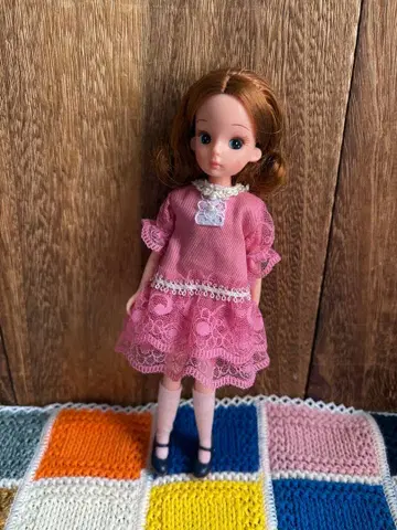 2대 리카짱 아웃핏 의류 인형 원피스