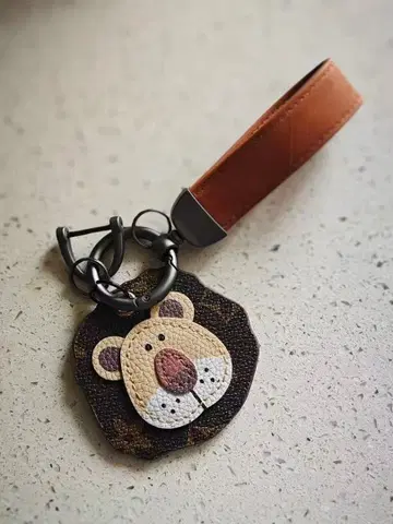 사자 얼굴 디자인 키링