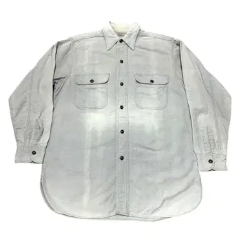 40s pilgrim 플란넬 셔츠 밴드 포함 단색 usa제 필그림 레어