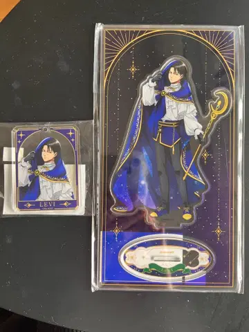 진격의 거인 리바이 마루쿠지 별하늘의 마법사 아크릴 스탠드 아크릴 키링