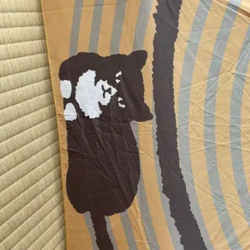 고양이 디자인 접이식 우산 직경 90cm