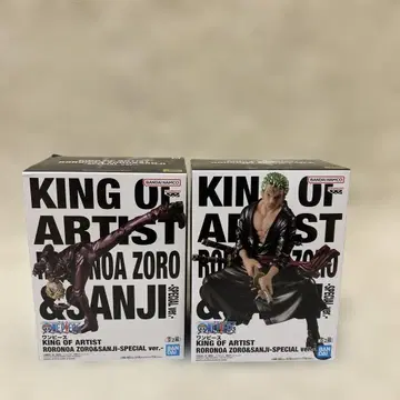 원피스 KING OF ARTIST 로로노아 조로, 상디 피규어 세트