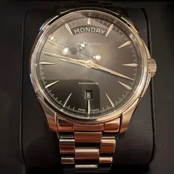 새상품급 HAMILTON 재즈 마스터 데이데이트 블랙