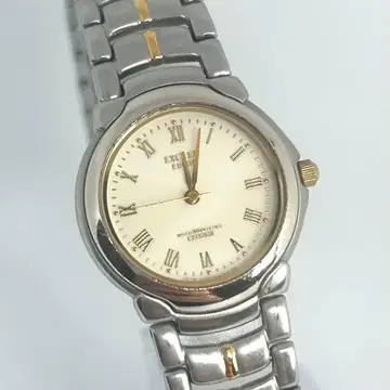 [ 작동품 ] CITIZEN 엑시드 EXCEED 유로 콤비 골드