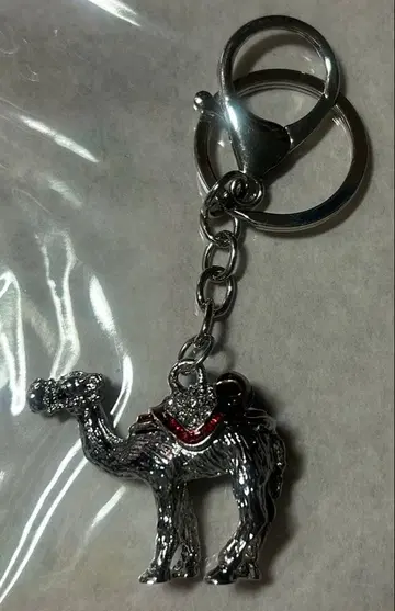 두바이 낙타 키링 실버