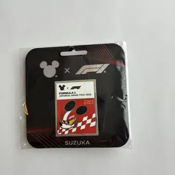 Disney x F1 일본 그랑프리 2026 핀 배지